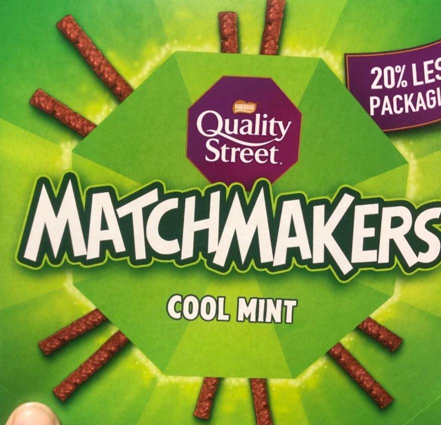 Fotografie - Matchmakers Cool mint Quality Street Nestlé