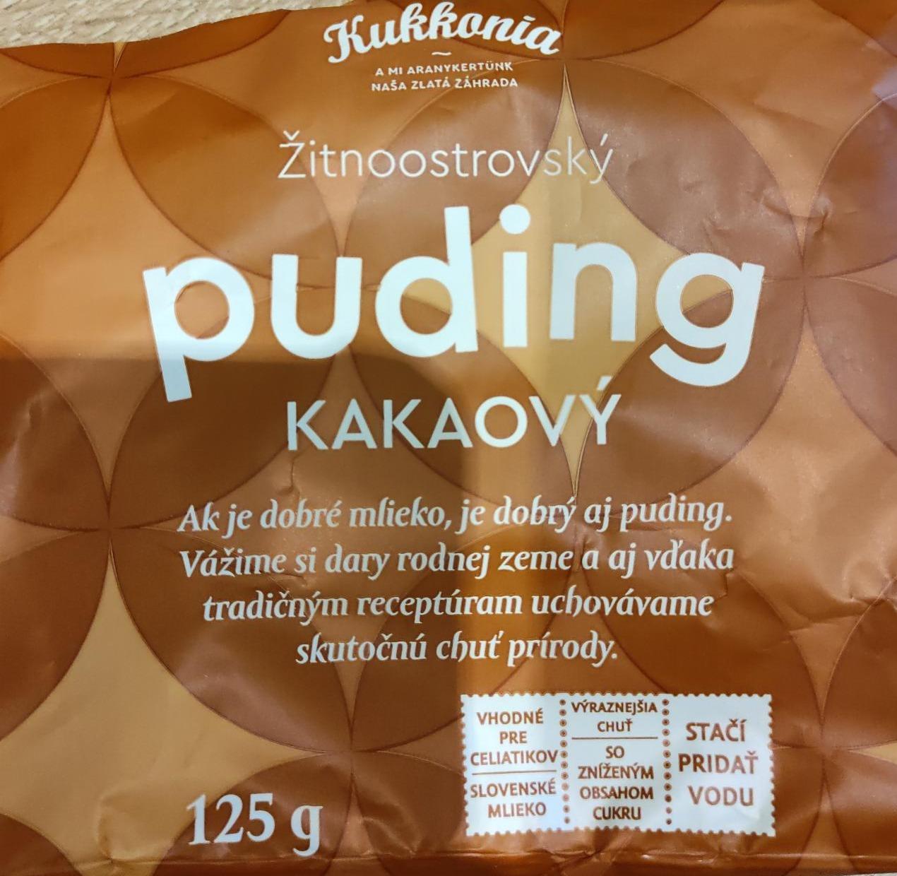 Fotografie - Žitnoostrovský puding kakaový Kukkonia