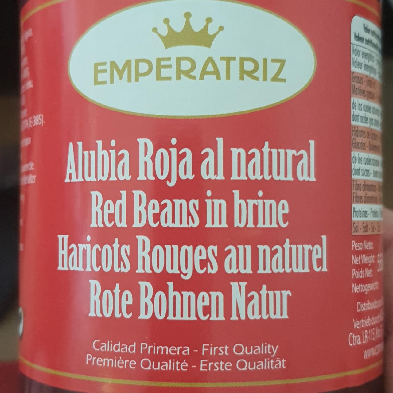 Fotografie - red beans in brino Emperatriz