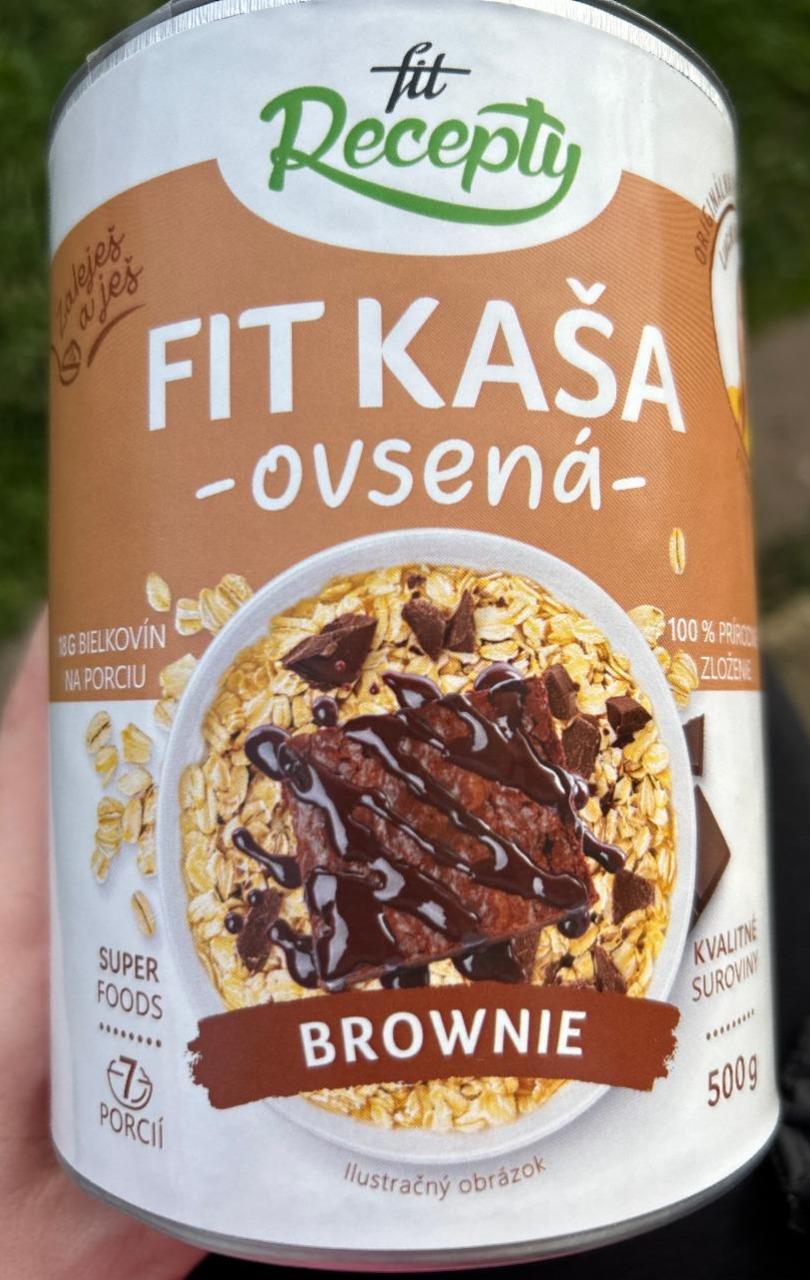 Fotografie - Fit kaša ovsená Brownie Fit recepty