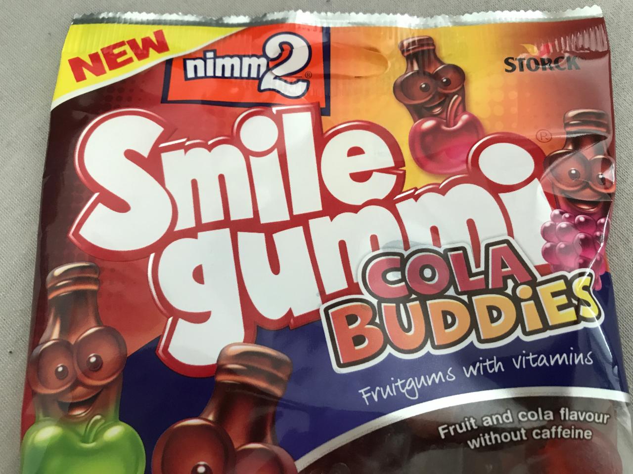 Fotografie - Nimm2 Smile Gummi Cola Buddies