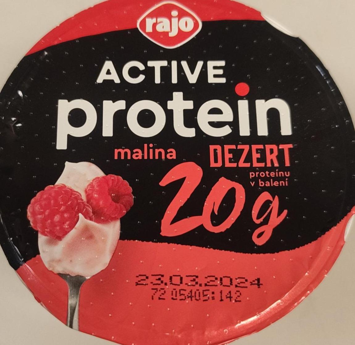 Fotografie - Active protein malina dezert Rajo