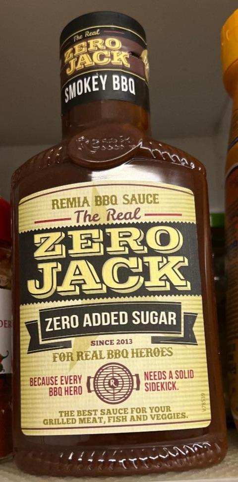 Fotografie - zero jack remia bbq sauce