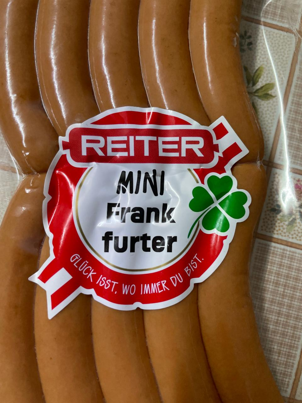 Fotografie - mini frankfurter reiter