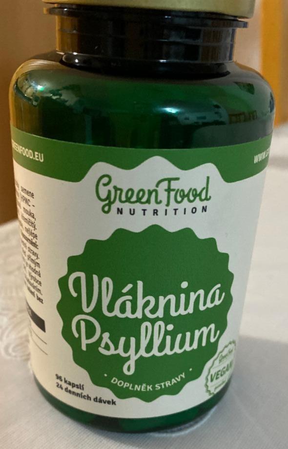 Fotografie - Vláknina Psyllium Green Food