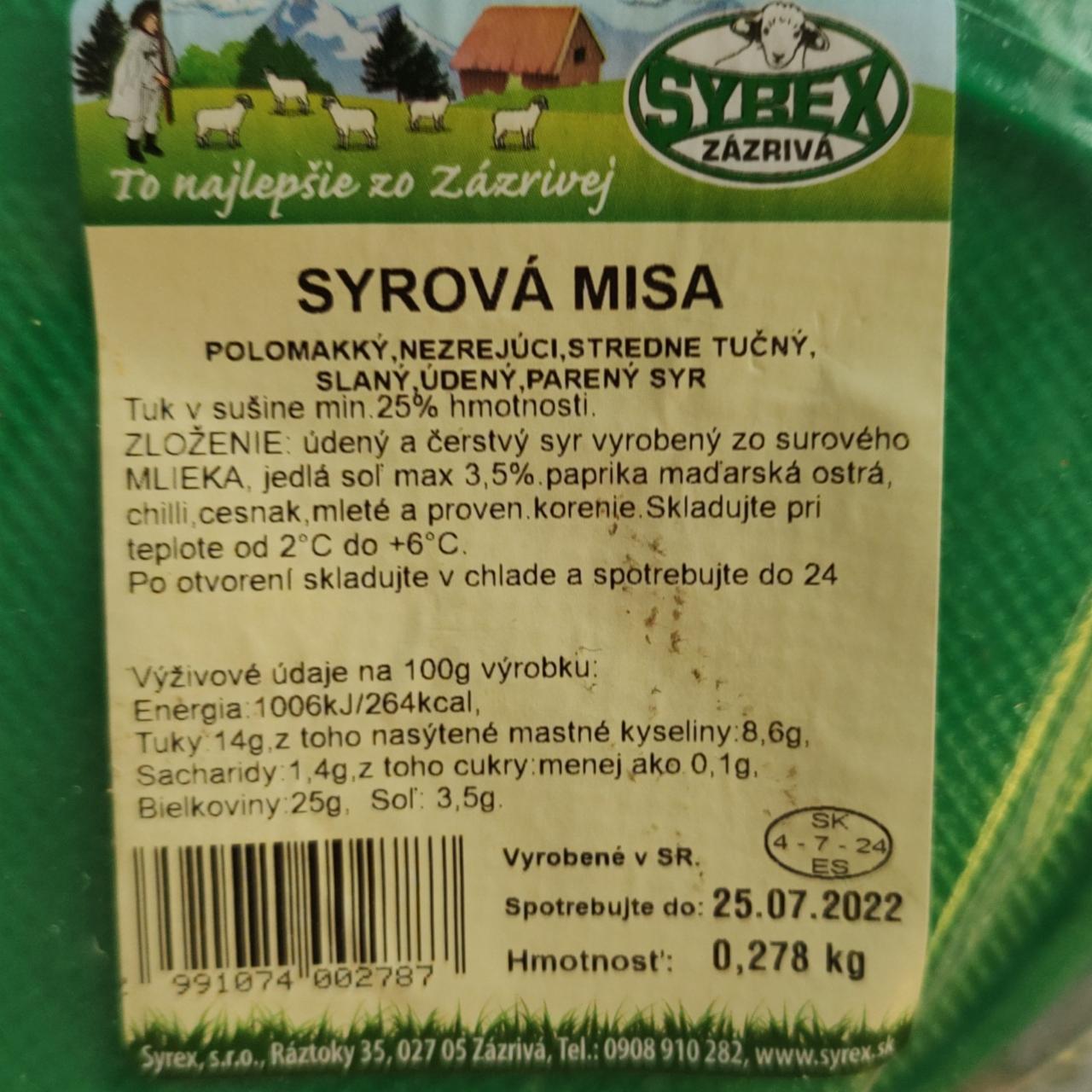 Fotografie - Syrová misa SYREX