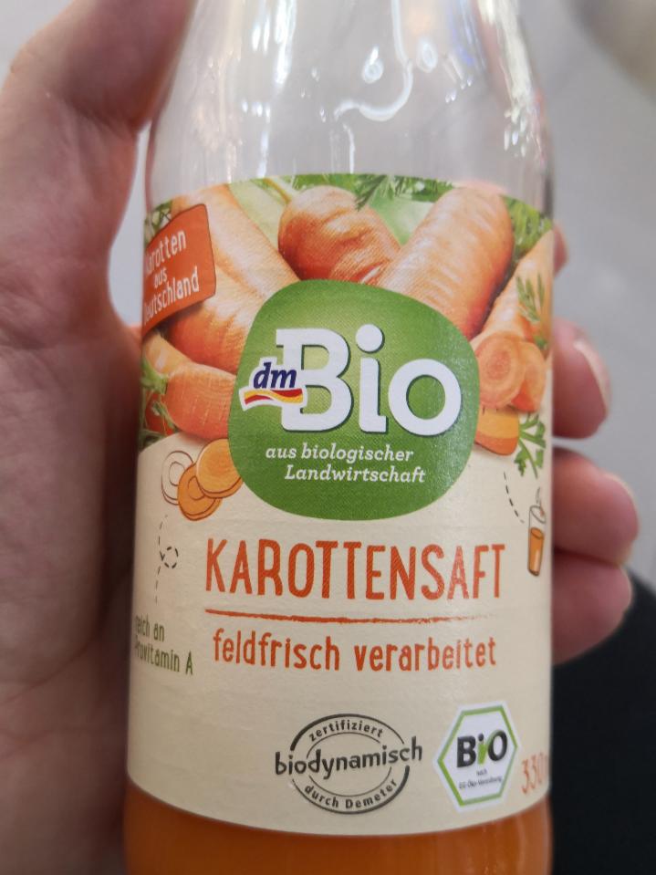 Fotografie - Bio Karottensaft DM