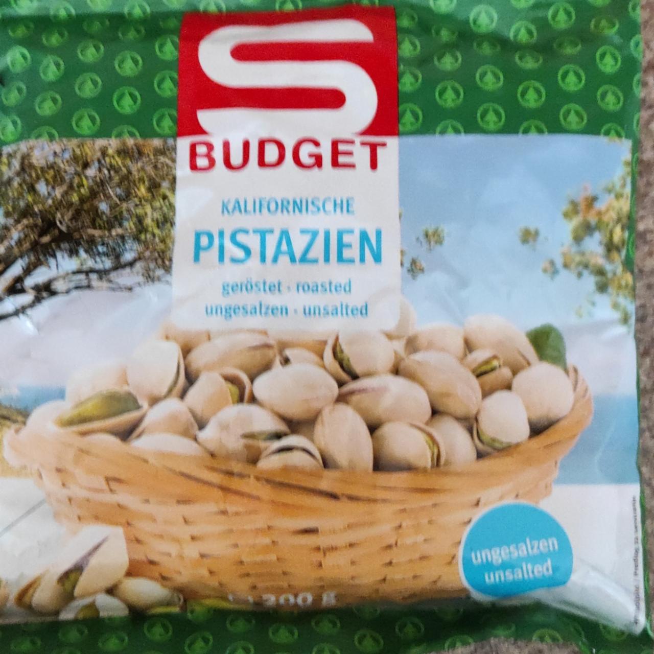 Fotografie - Pistazien ungesalzen (SBUDGET)