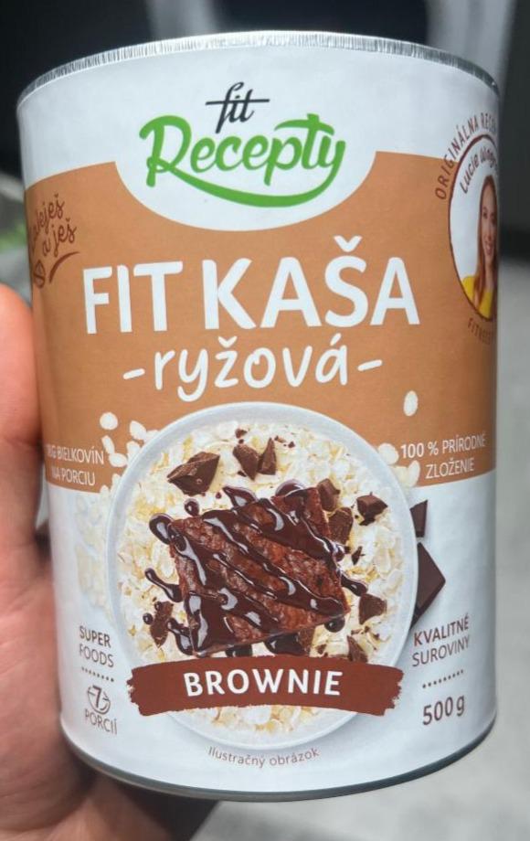 Fotografie - Fit Kaša ryžová Brownie fit Recepty