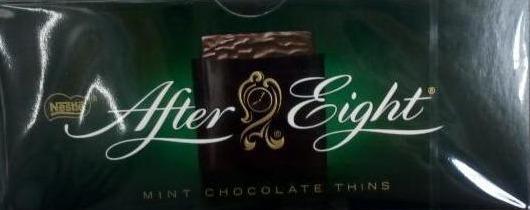 Fotografie - mátová čokoláda Mint chocolate thins After Eight Nestle