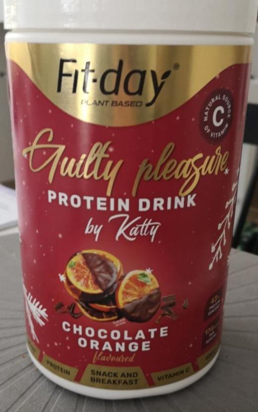 Fotografie - Guilty Pleasure Protein Drink Chocolate orange Fit-day