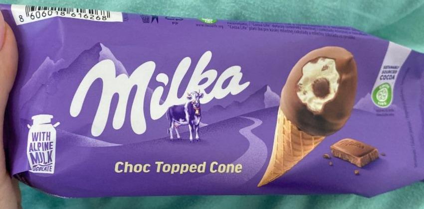 Fotografie - Milka Choc Topped Cone