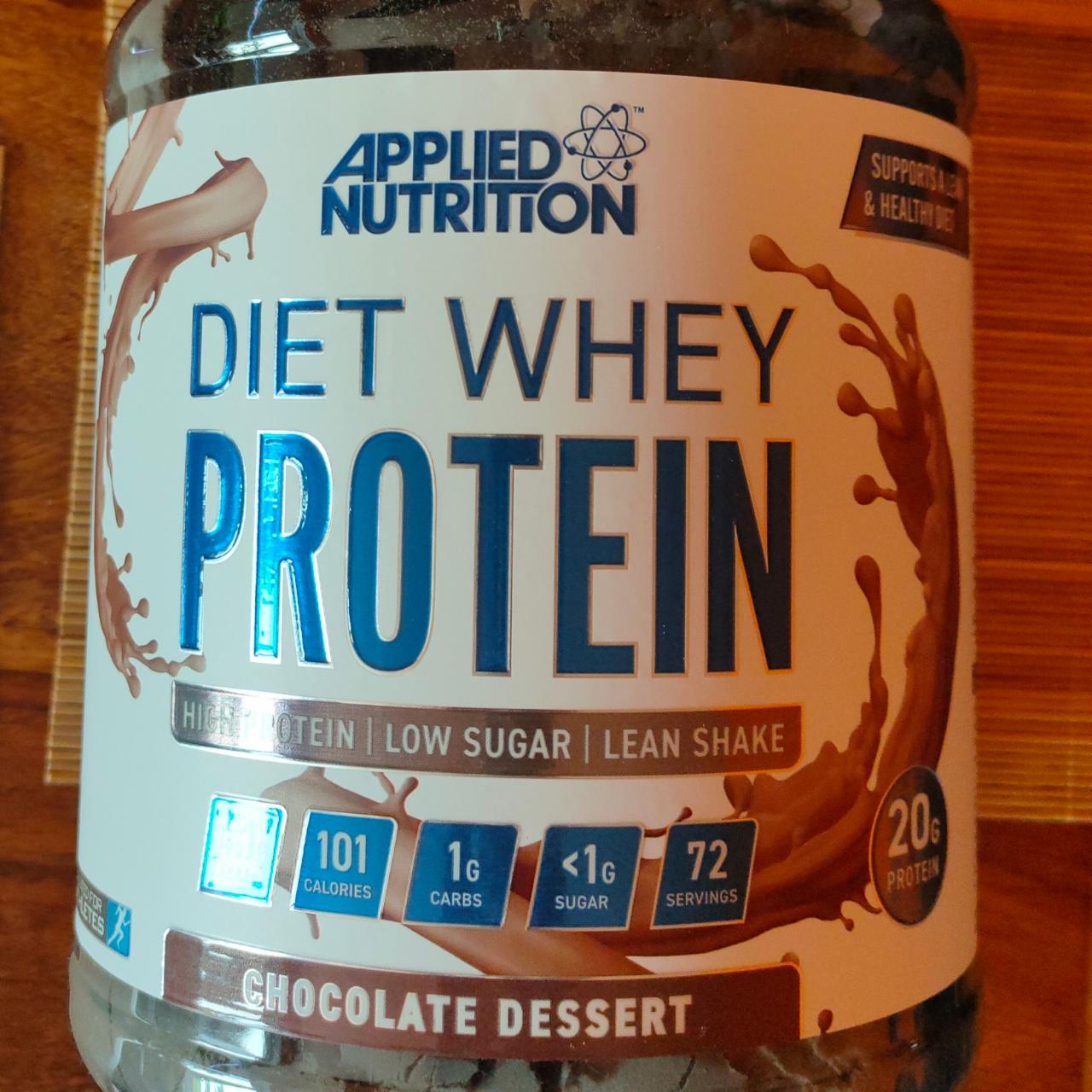 Fotografie - Diet whey protein chocolate dessert Applied Nutrition