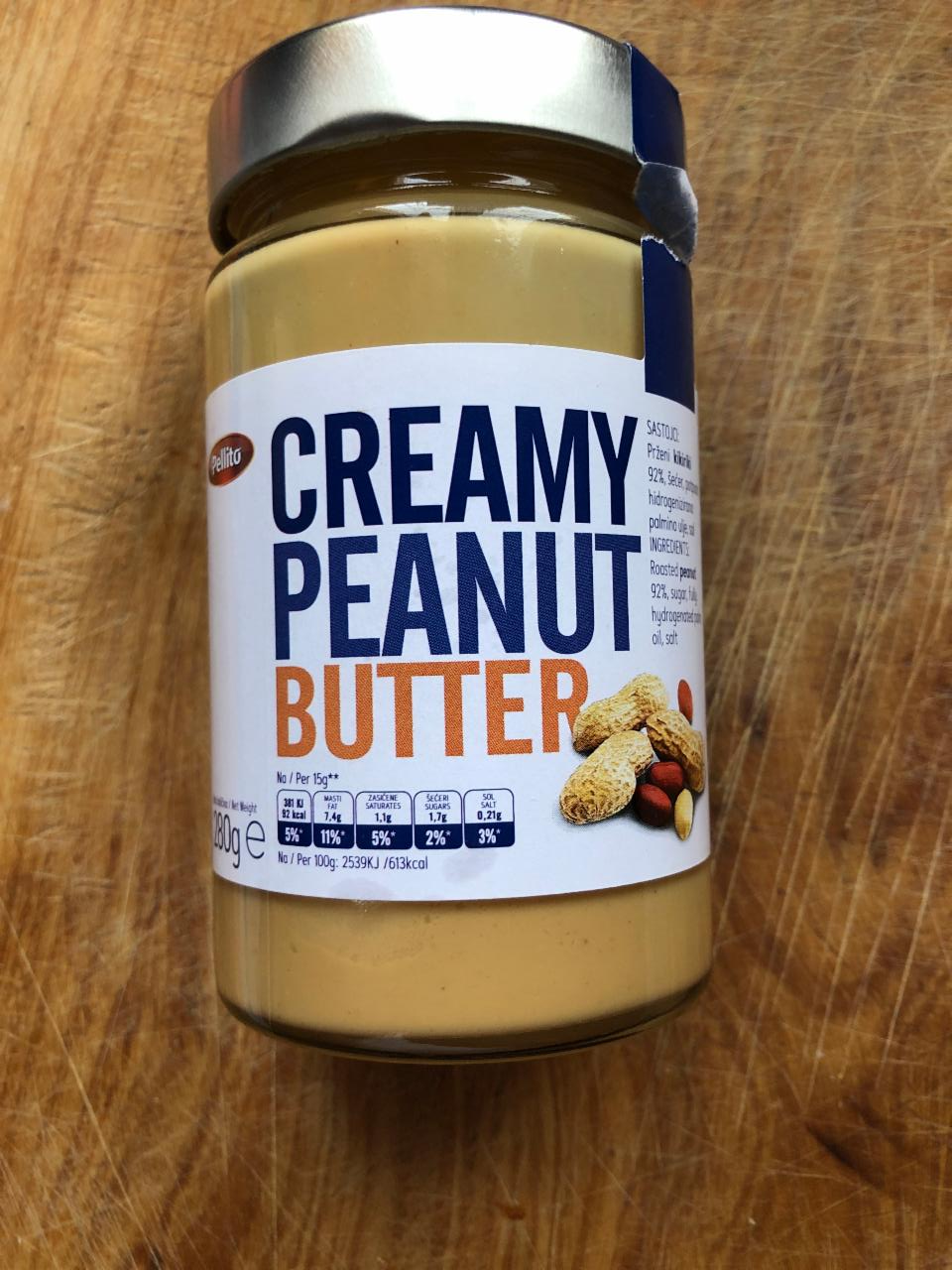 Fotografie - pellito creamy peanut butter