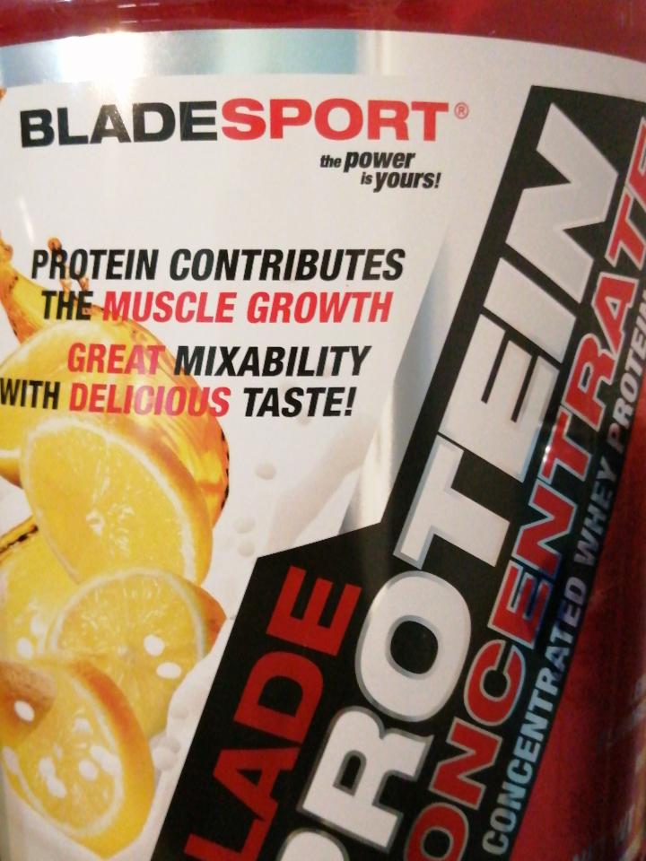 Fotografie - Blade protein concentrate Lemon cheesecake