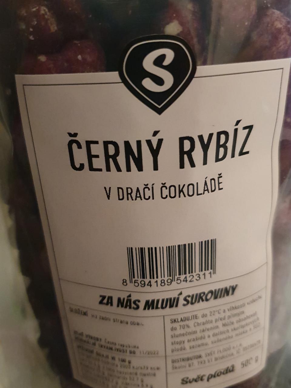 Fotografie - Cerny rybiz v draci cokolade