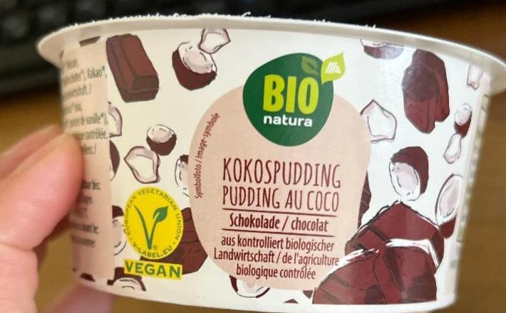 Fotografie - Kokospudding Schokolade Bio natura