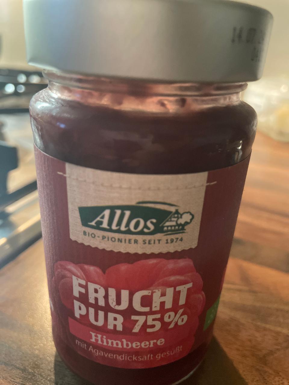 Fotografie - Frucht pur 75% Himbeere Allos