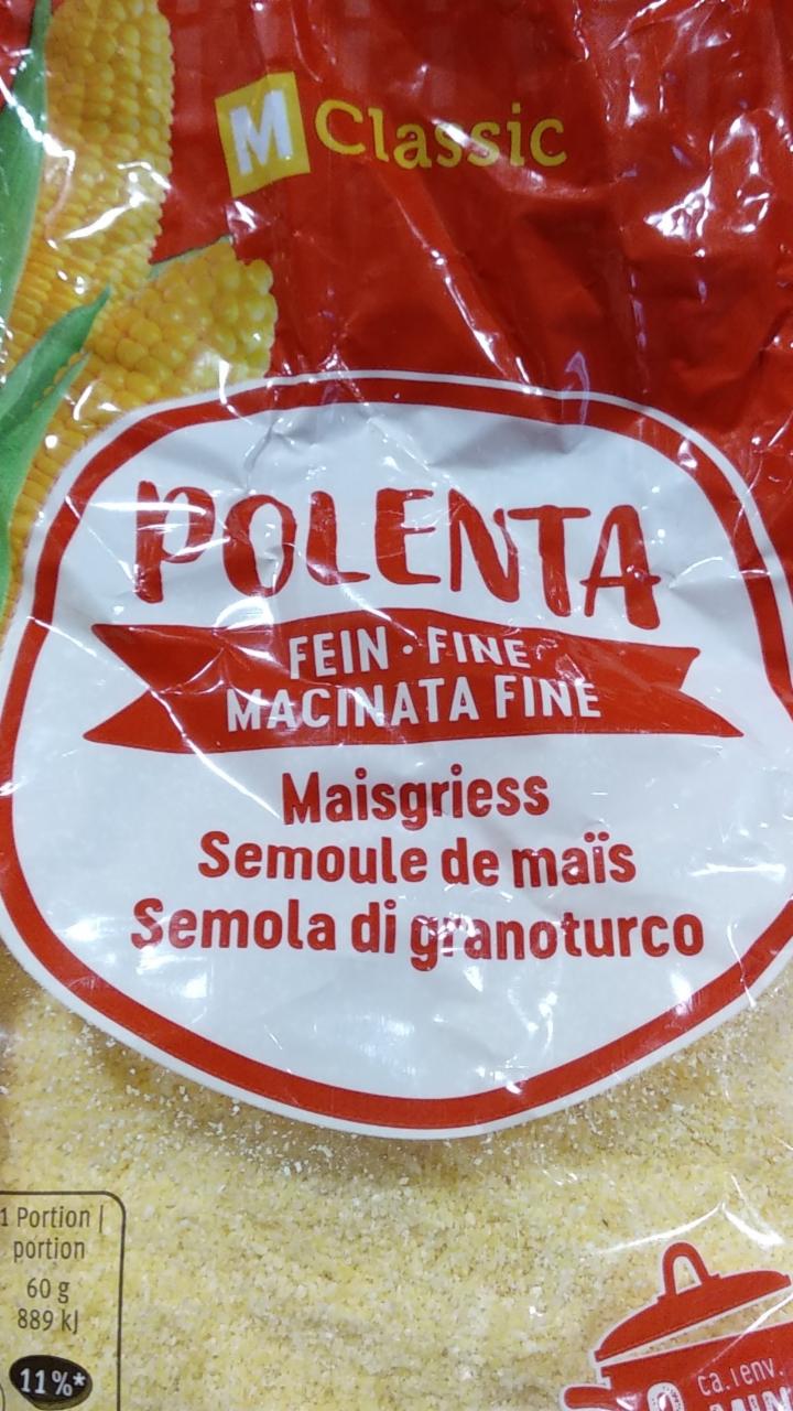 Fotografie - Polenta Fein M Classic