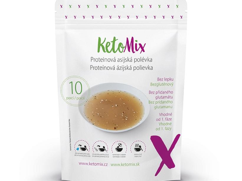 Fotografie - Proteinová ázijská polievka KetoMix
