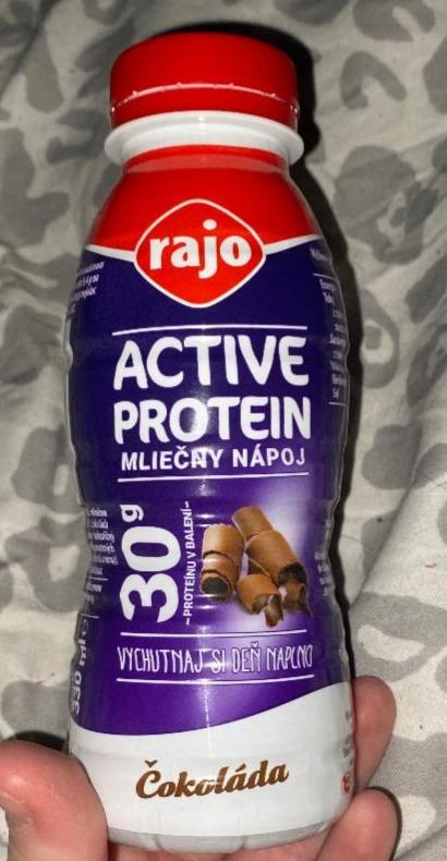 Fotografie - Active protein mliečny nápoj čokoláda Rajo