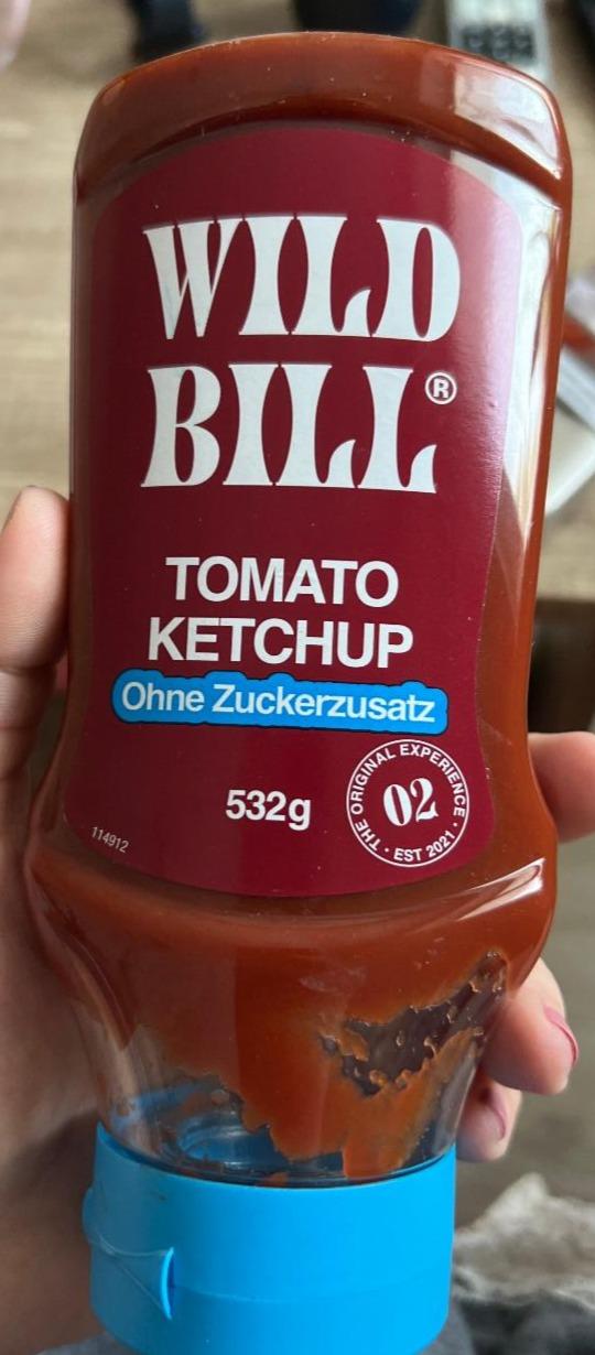 Fotografie - Tomato Ketchup Ohne Zuckerzusatz Wild Bill