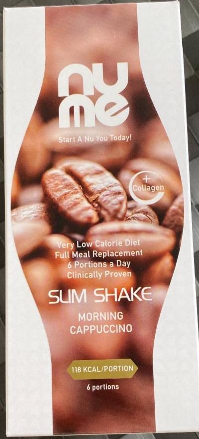 Fotografie - Slim shake Morning cappuccino nuMe