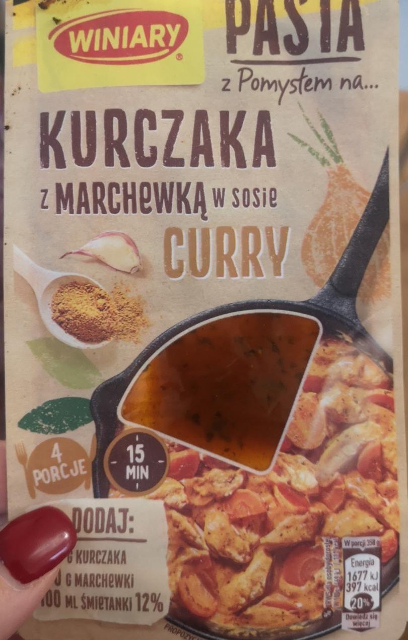 Fotografie - Pasta z Pomysłem na Kurczaka z Marchewka w sosie curry Winiary