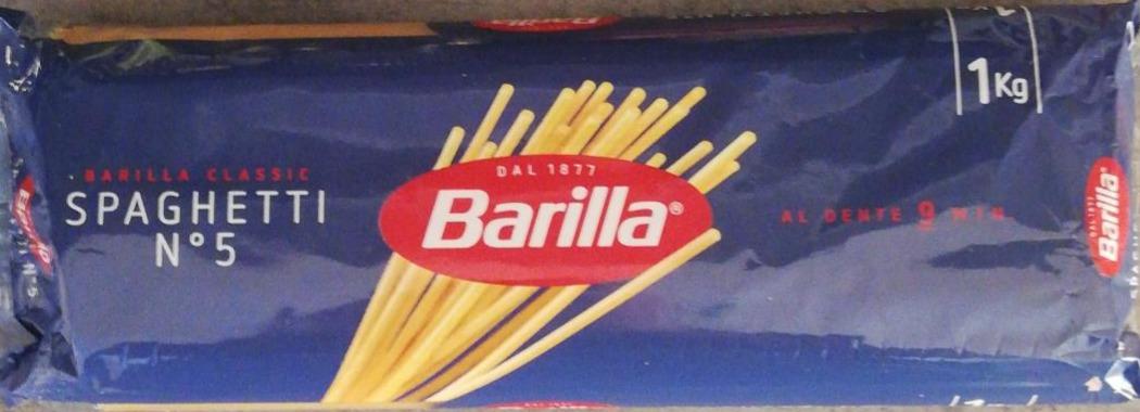 Fotografie - špagety barilla n.5