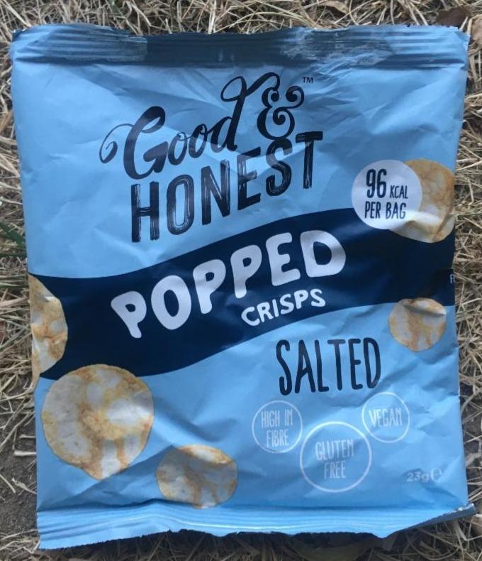 Fotografie - Popped crisps salted Good & Honest