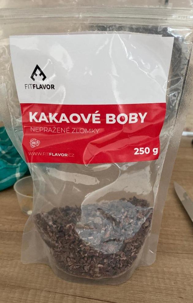 Fotografie - Kakaové boby nepražené zlomky FitFlavor