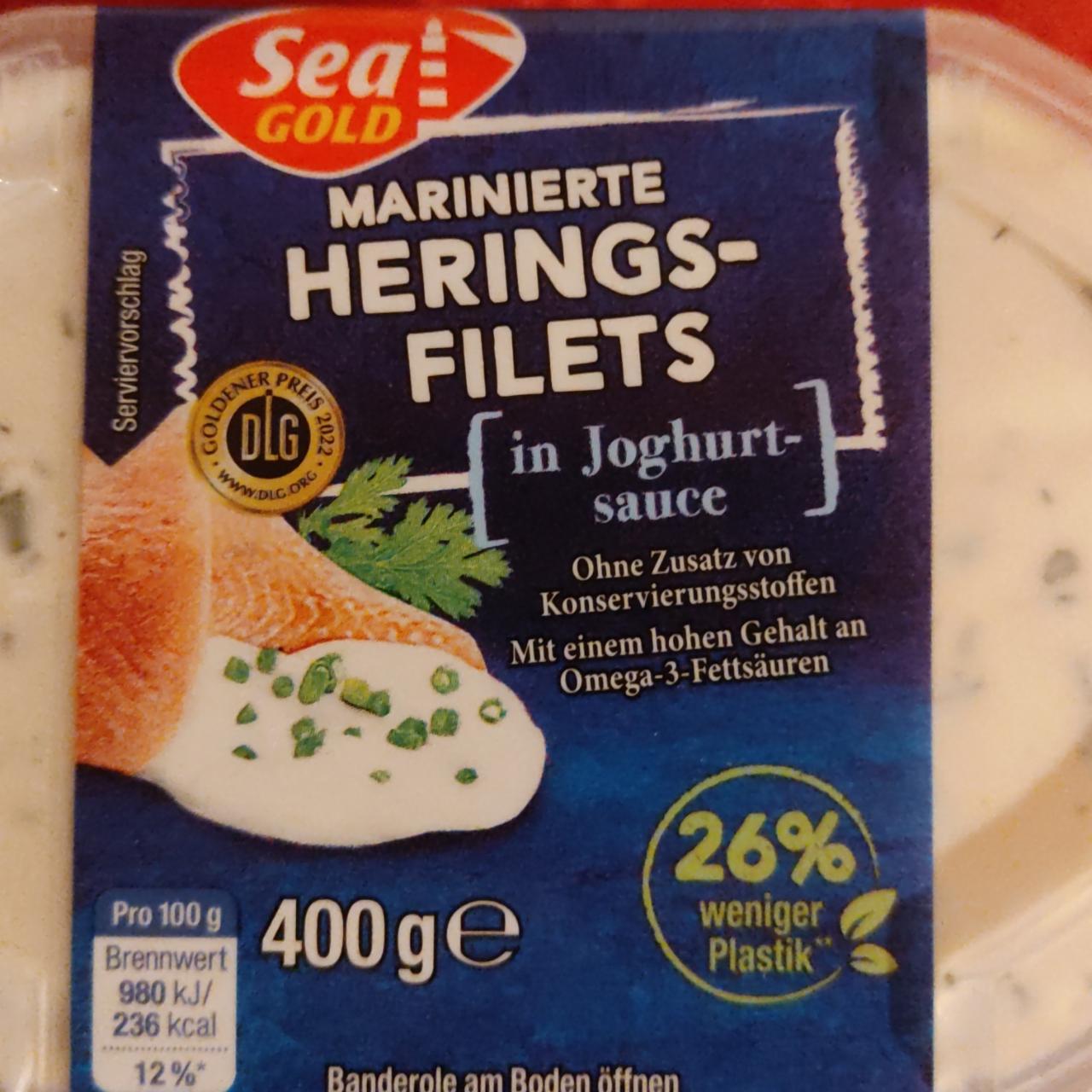 Fotografie - Marinierte Herings-Filets Sea Gold