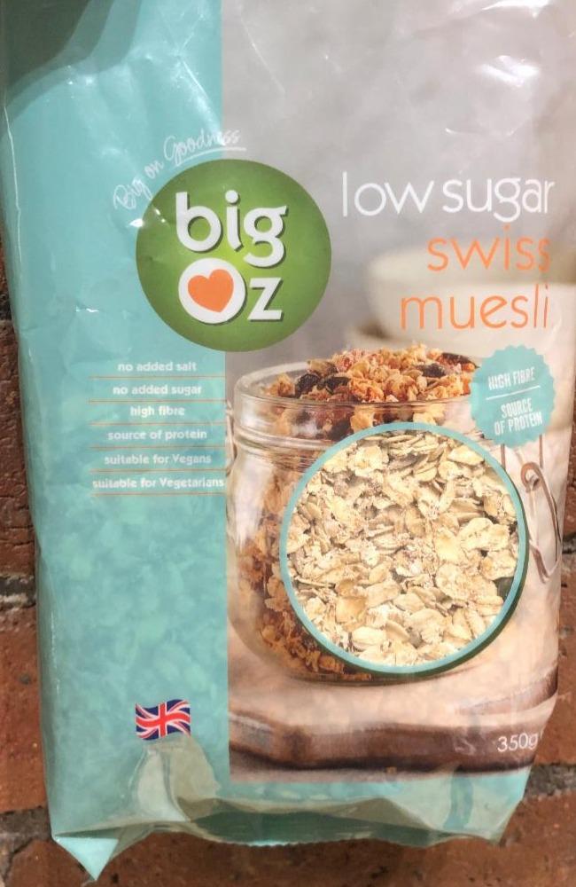 Fotografie - Big Oz low sugar Swiss style muesli