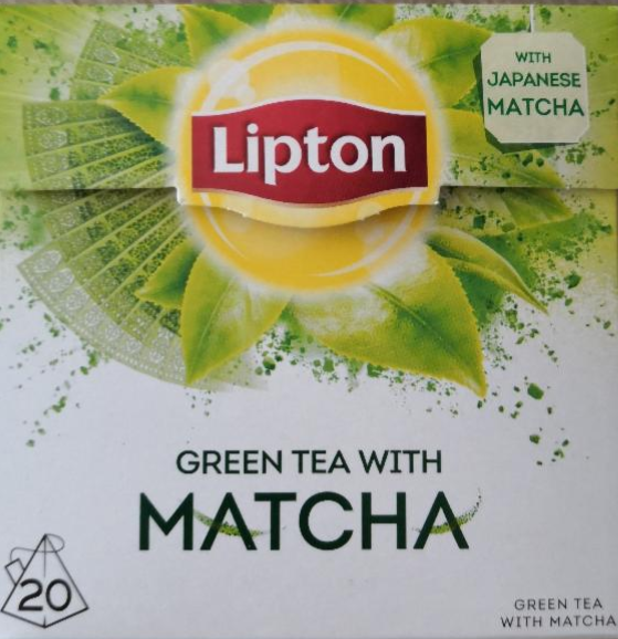 Fotografie - Lipton Green tea with Matcha