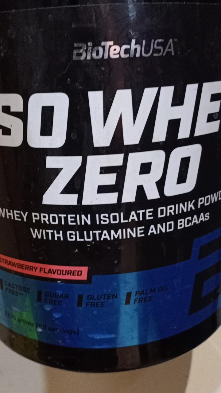 Fotografie - Iso whey zero black chocolate BioTechUSA