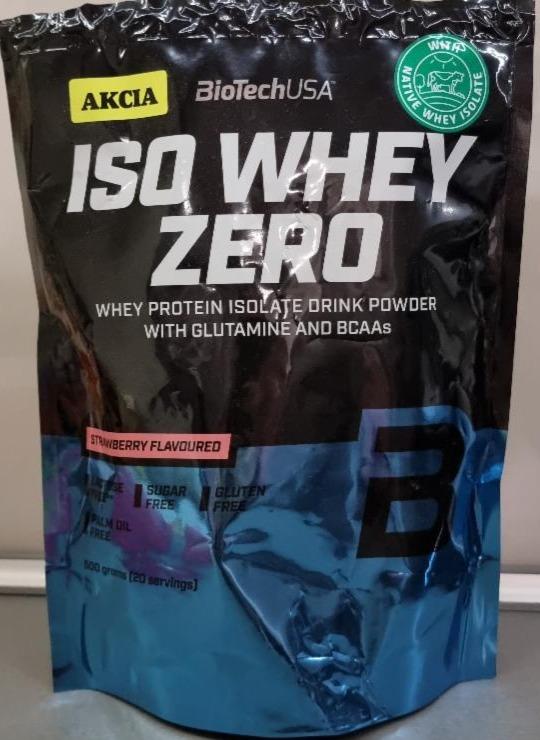 Fotografie - Iso whey zero black chocolate BioTechUSA