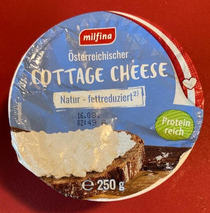 Fotografie - Cottage Cheese Natur - fettreduziert Milfina