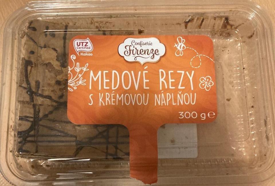 Fotografie - confiserie firenze medove rezy s krem. naplnou