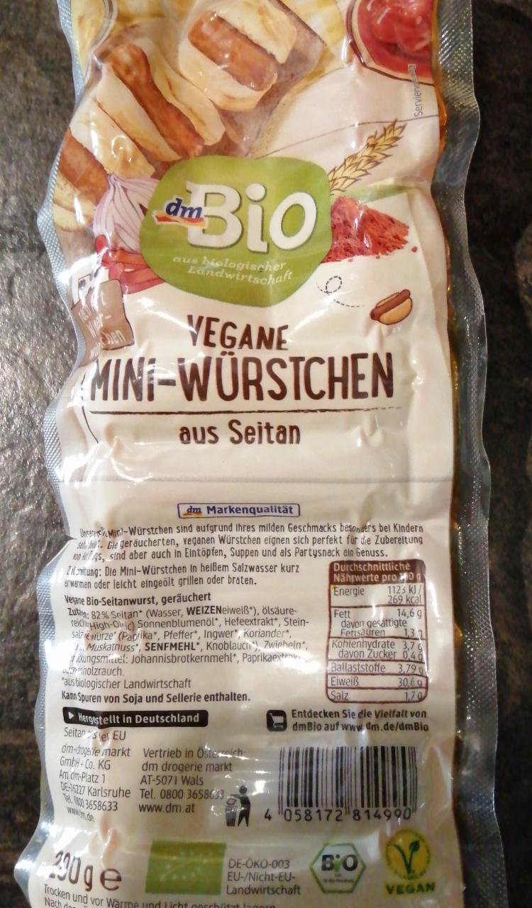 Fotografie - Vegan Mini-Würstchen dmBio