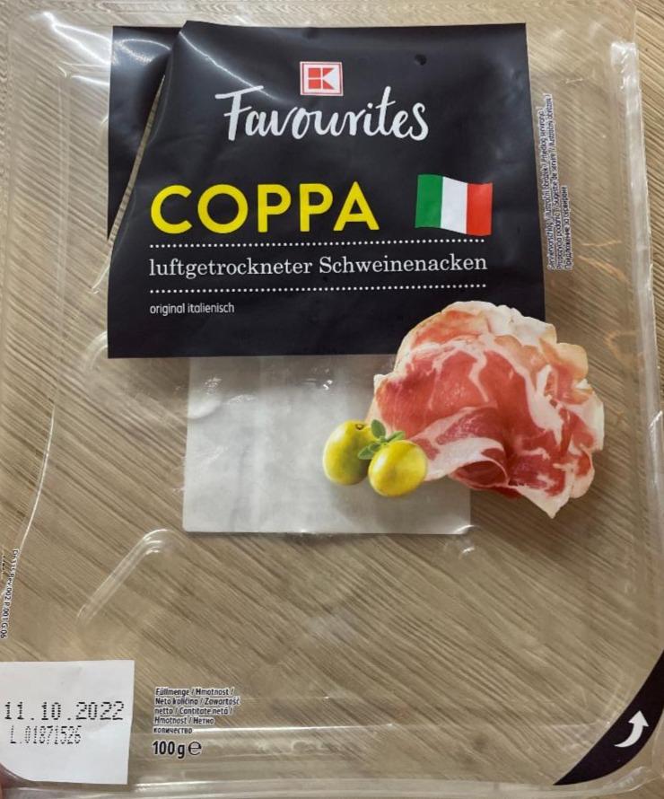 Fotografie - Coppa luftgetrockneter Schweinenacken K-Favourites