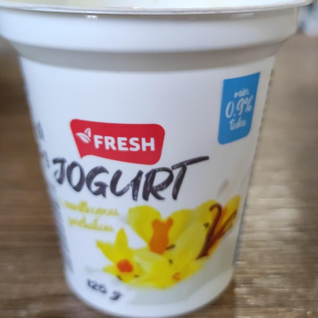 Fotografie - Jogurt s vanilkovou príchuťou Fresh