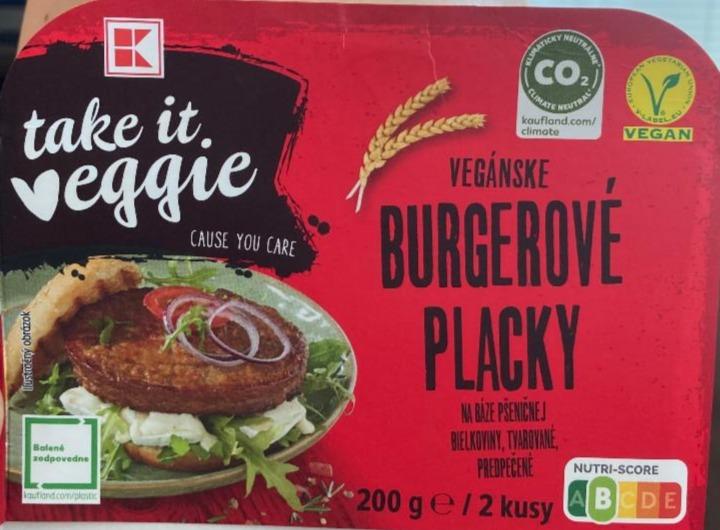 Fotografie - Vegánské Burgerové placky Take it veggie
