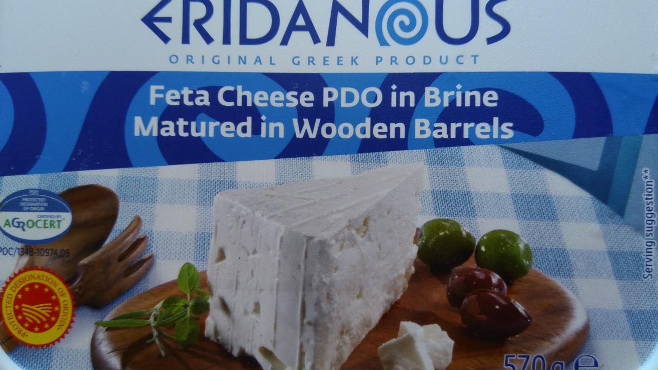 Fotografie - Feta Cheese PDO in Brine Eridanous