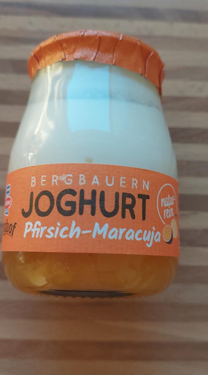 Fotografie - Berg Bauern Joghurt Pfirsich-Maracuja Schärdinger