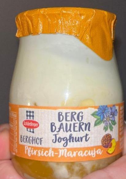 Fotografie - Berg Bauern Joghurt Pfirsich-Maracuja Schärdinger