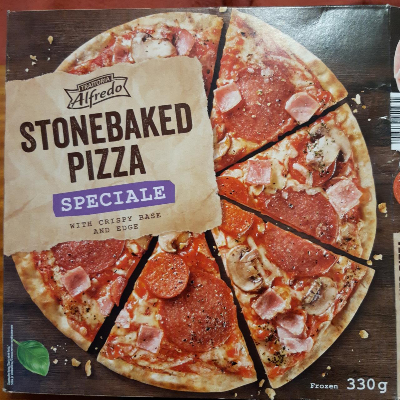 Fotografie - Stonebaked pizza speciale Alfredo