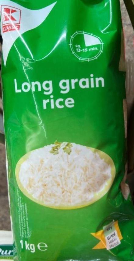 Fotografie - Long grain rice K-Classic