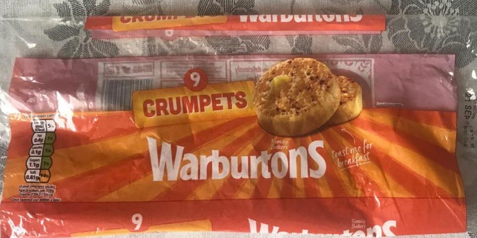 Fotografie - crumpets warburtons