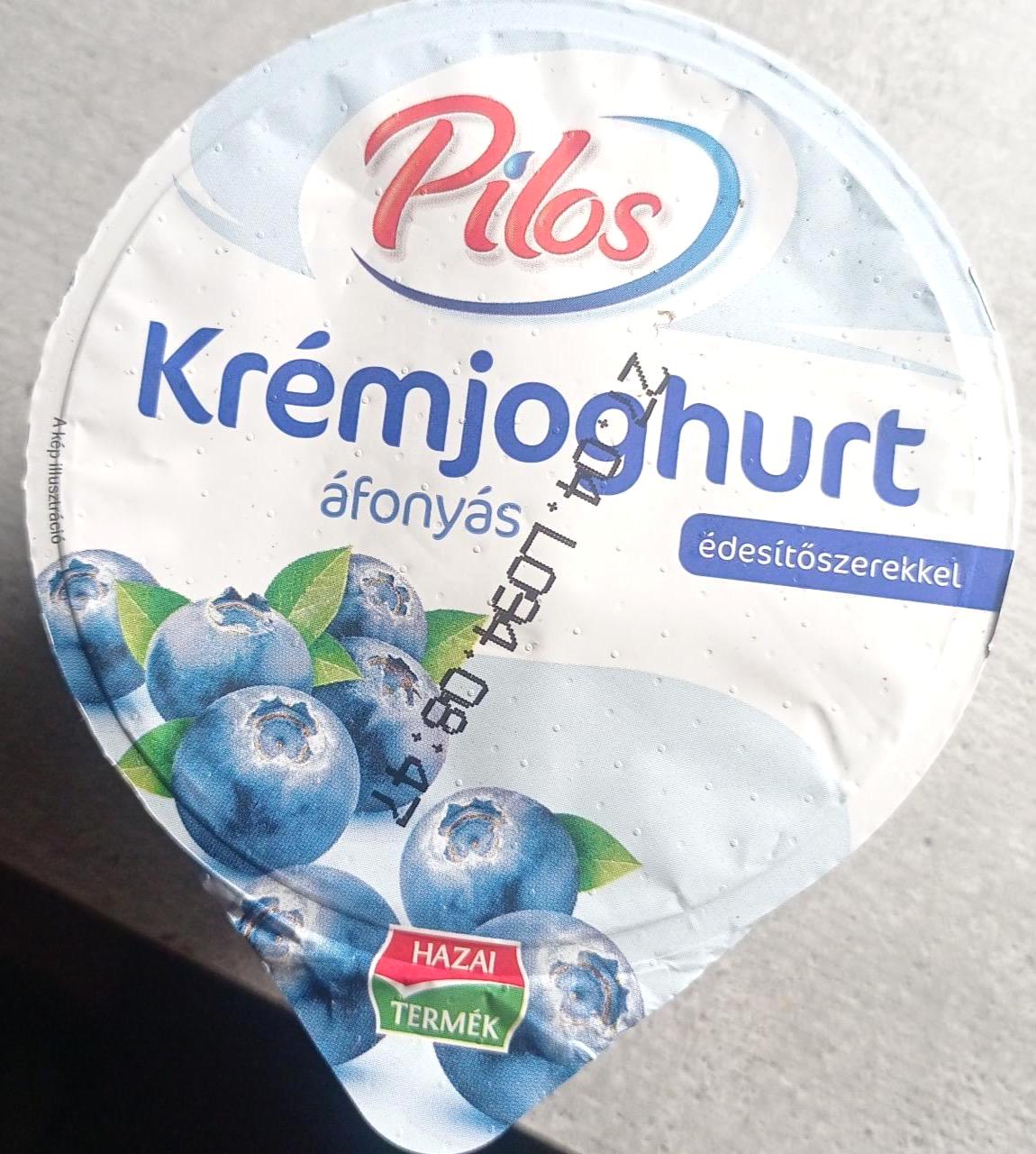 Fotografie - Krémjohurt áfonyas édesítőszerekkel Pilos