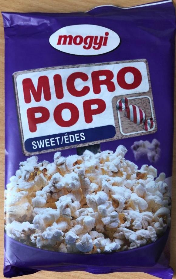 Fotografie - Micro Pop Sweet flavoured Microwave Popcorn Mogy